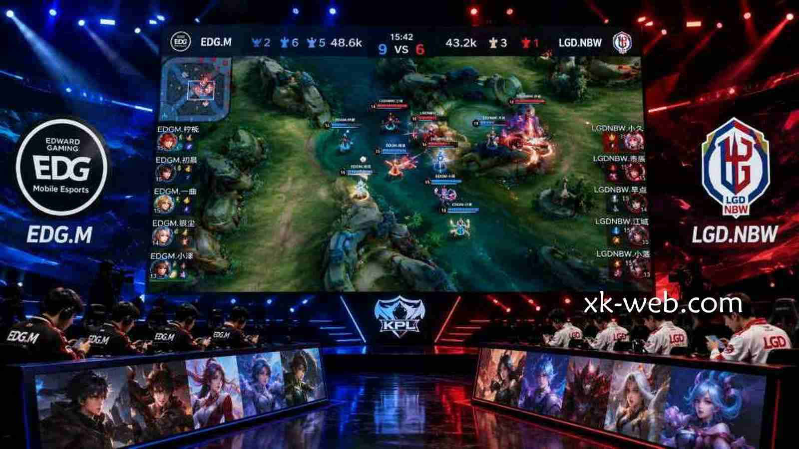 星空体育 | EDG.M vs LGD.NBW