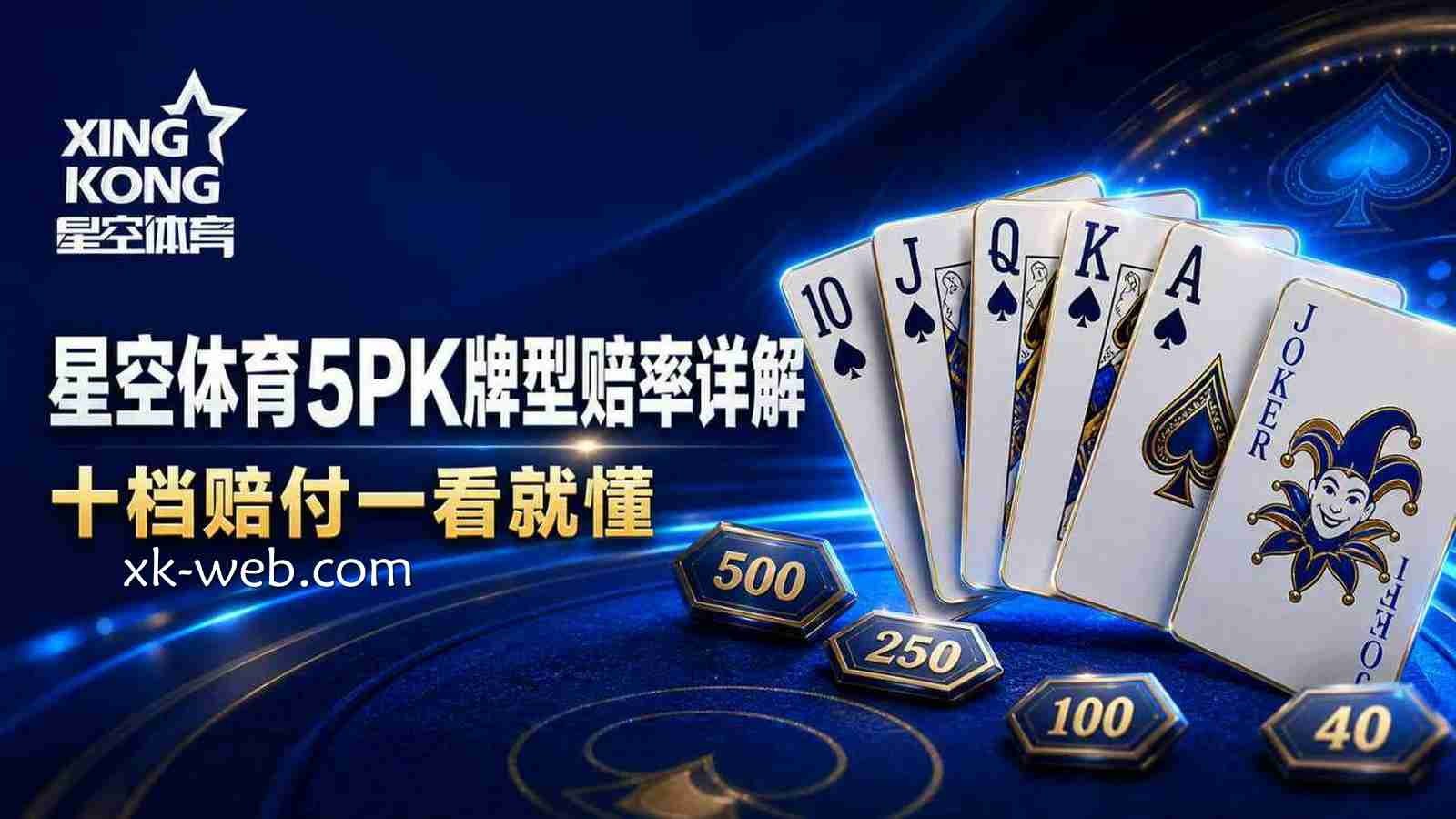 星空体育《5PK》牌型赔率详解：十档赔付一看就懂