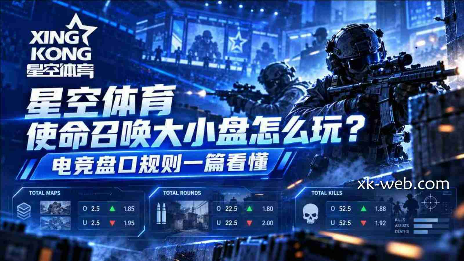 星空体育《使命召唤》大小盘规则详解：地图、回合与击杀怎么看