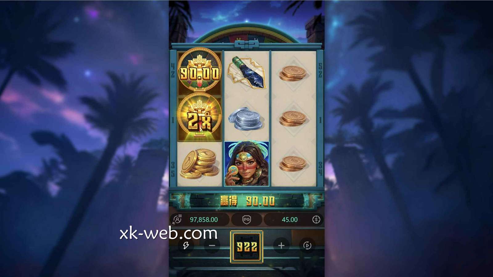 星空体育 | PG电子《玛雅黄金》3*3游戏盘面